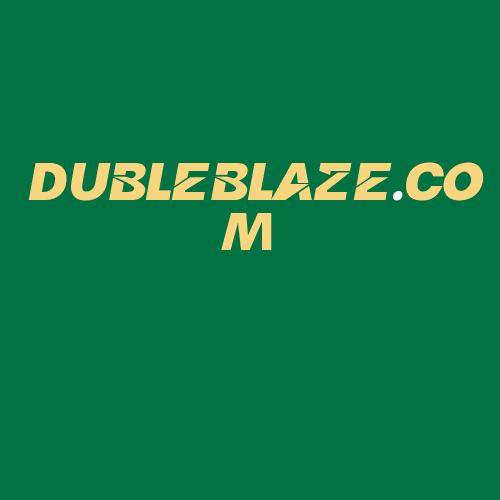 Logo da DUBLEBLAZE